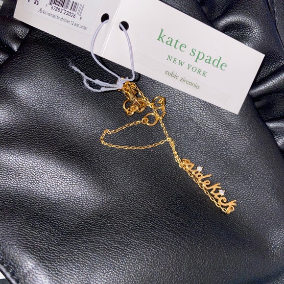 NWT Kate Spade Say Yes Sidekick Gold Bracelet - Picture 2 of 3